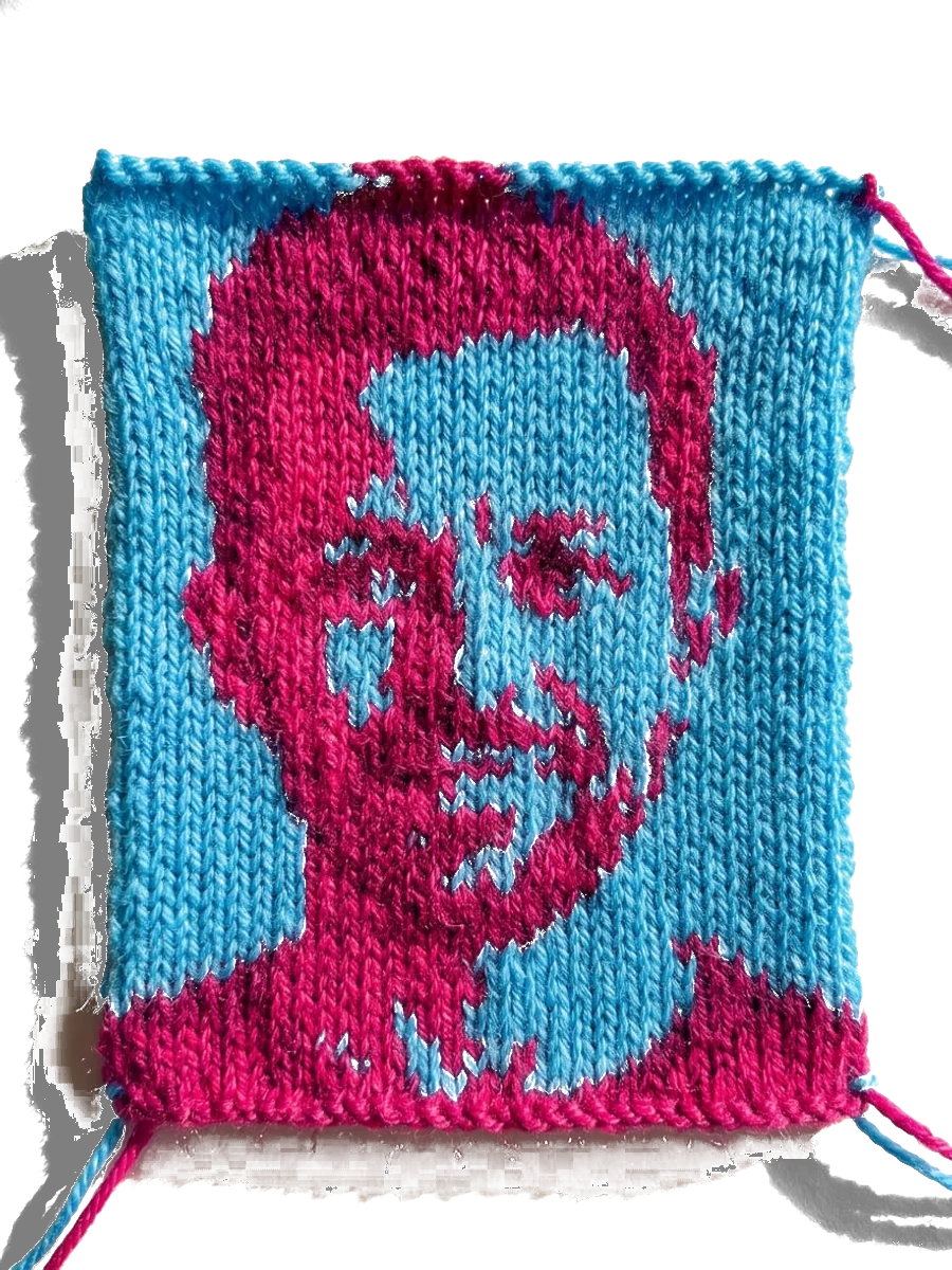 Raimon Bekker, gebreid portret